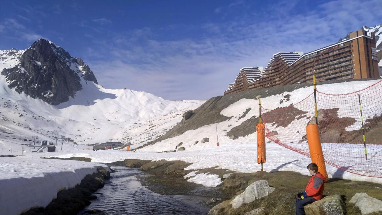 Superbe Appartement Vue Panoramique Pied Des Pistes La Mongie Exteriör bild