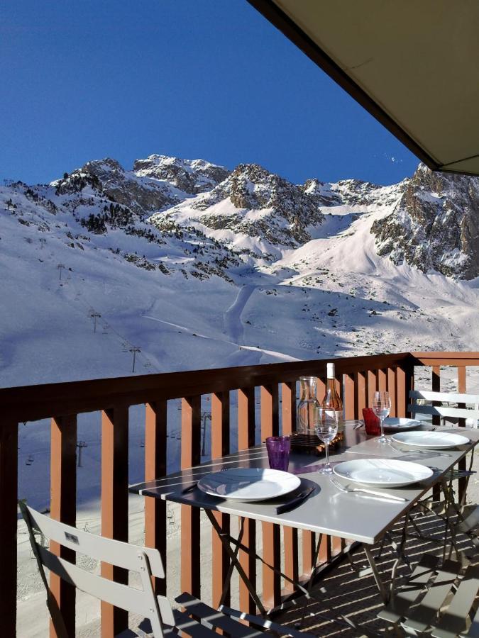 Superbe Appartement Vue Panoramique Pied Des Pistes La Mongie Exteriör bild