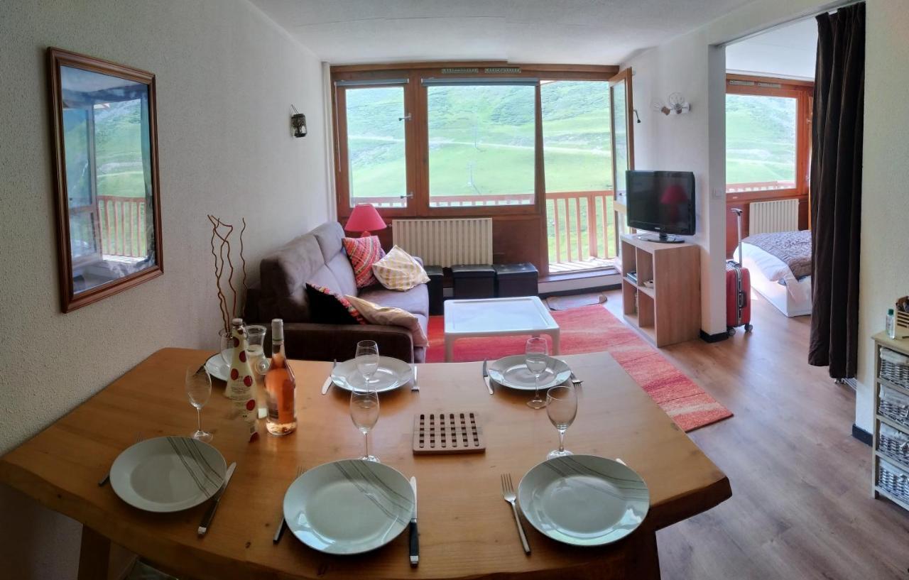 Superbe Appartement Vue Panoramique Pied Des Pistes La Mongie Exteriör bild