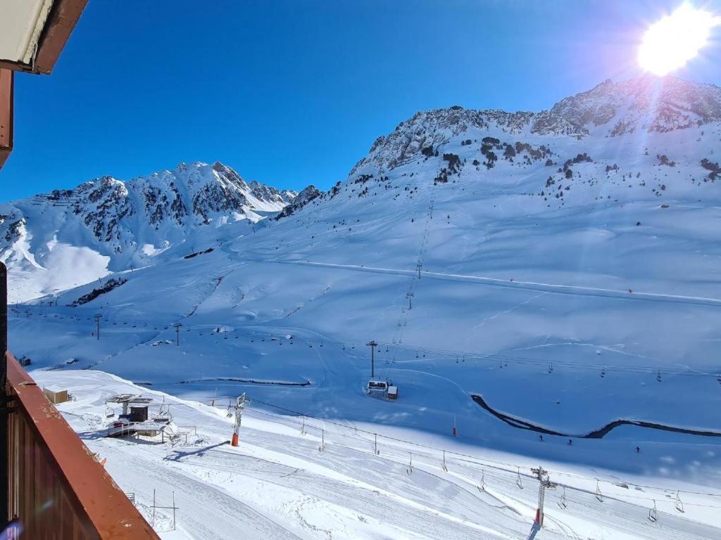 Superbe Appartement Vue Panoramique Pied Des Pistes La Mongie Exteriör bild