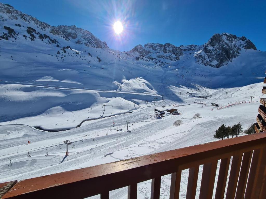 Superbe Appartement Vue Panoramique Pied Des Pistes La Mongie Exteriör bild