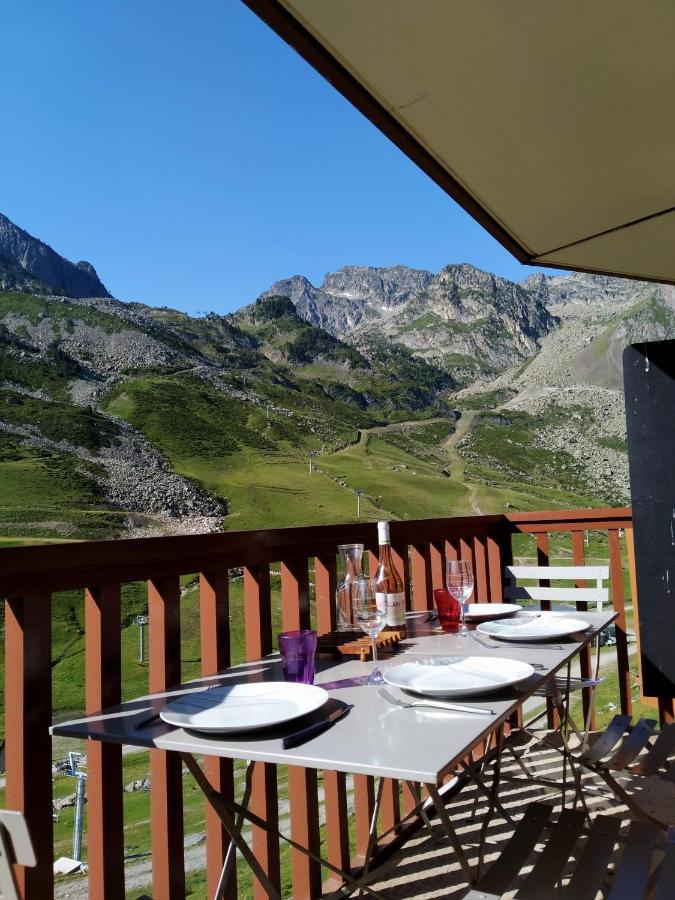 Superbe Appartement Vue Panoramique Pied Des Pistes La Mongie Exteriör bild